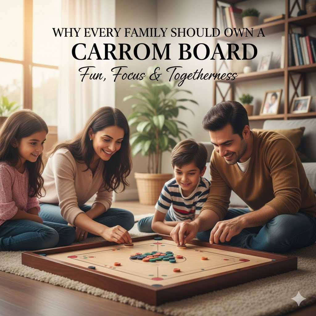 Why Every Family Should Own a Carrom Board: Fun, Focus & Togetherness