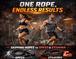 One Rope, Endless Results: Skipping Ropes for Speed & Stamina