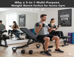 Why a 3-in-1 Multi-Purpose Weight Bench Is Perfect for Home Gym