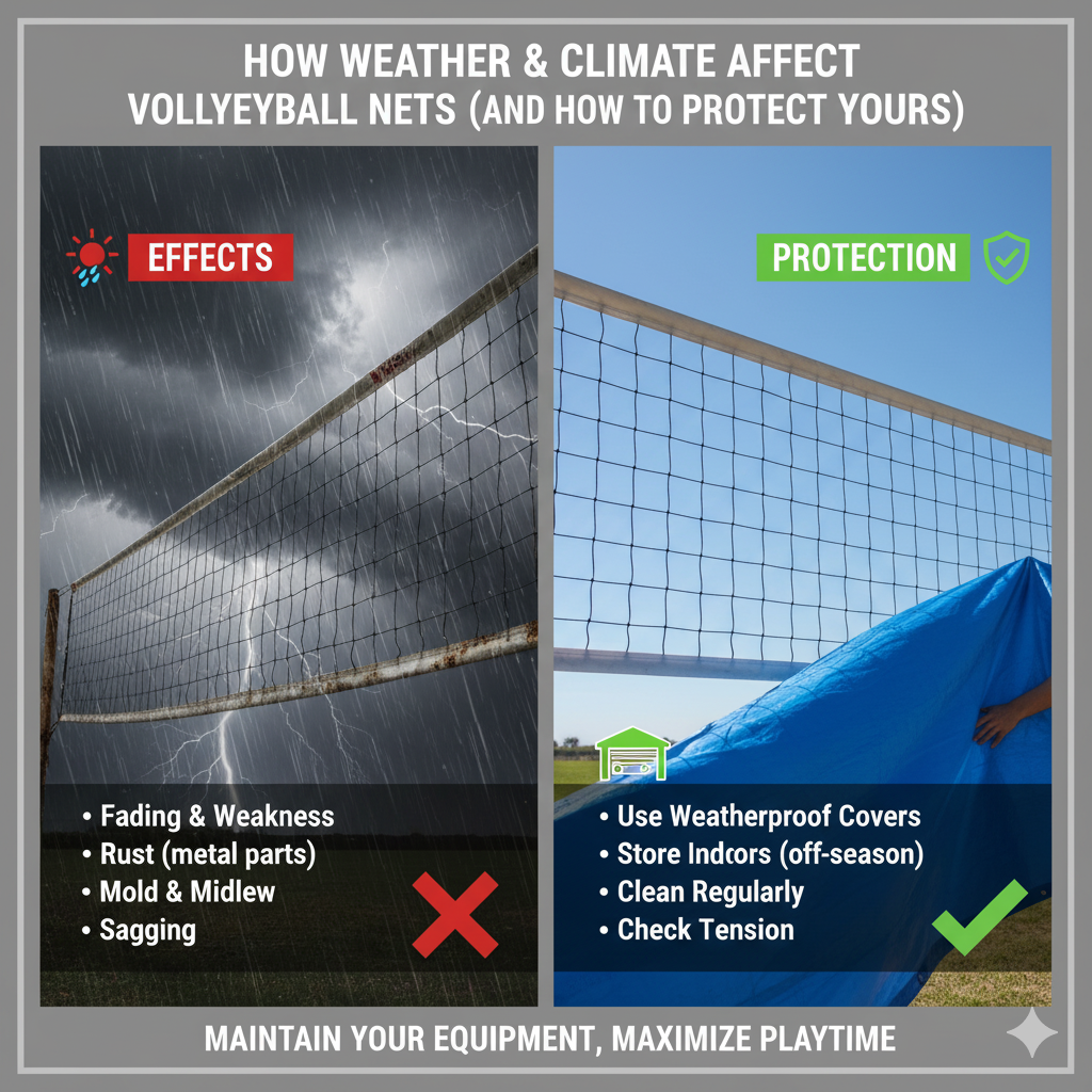 How Weather & Climate Affect Volleyball Nets (and How to Protect Yours)