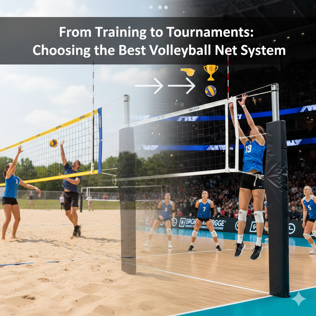 From Training to Tournaments: Choosing the Best Volleyball Net System