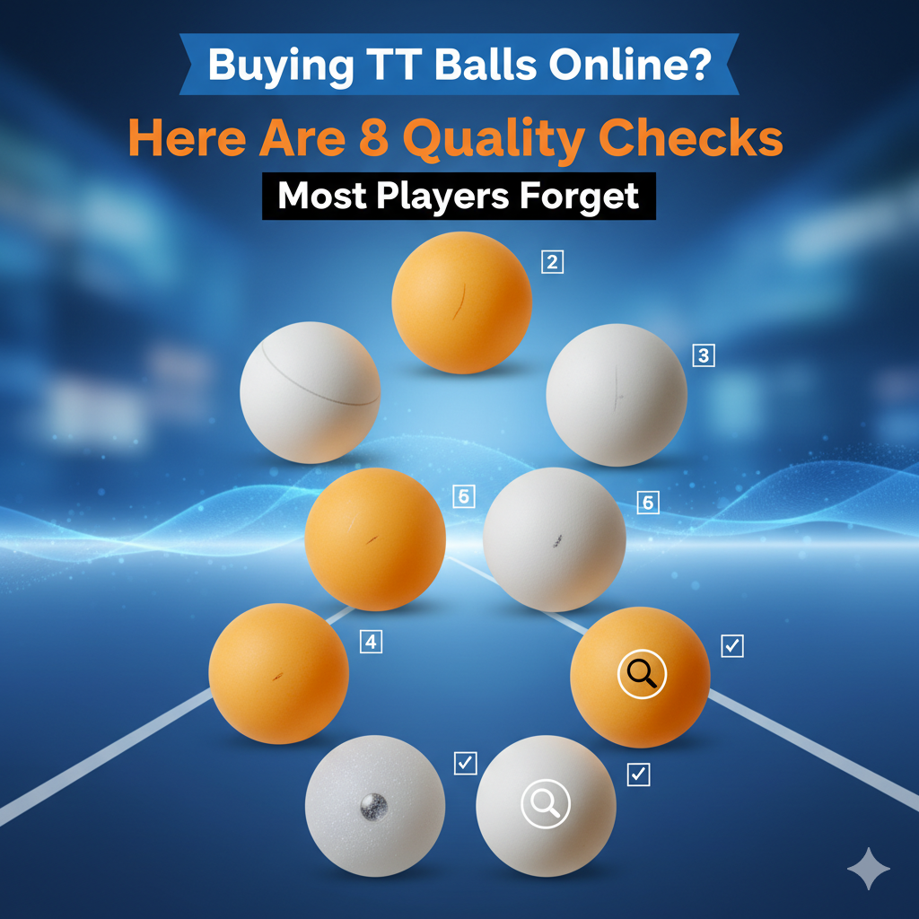 Buying TT Balls Online? Here Are 8 Quality Checks Most Players Forget