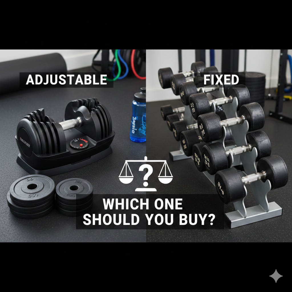 Adjustable vs Fixed Dumbbells: Which One Should You Buy?