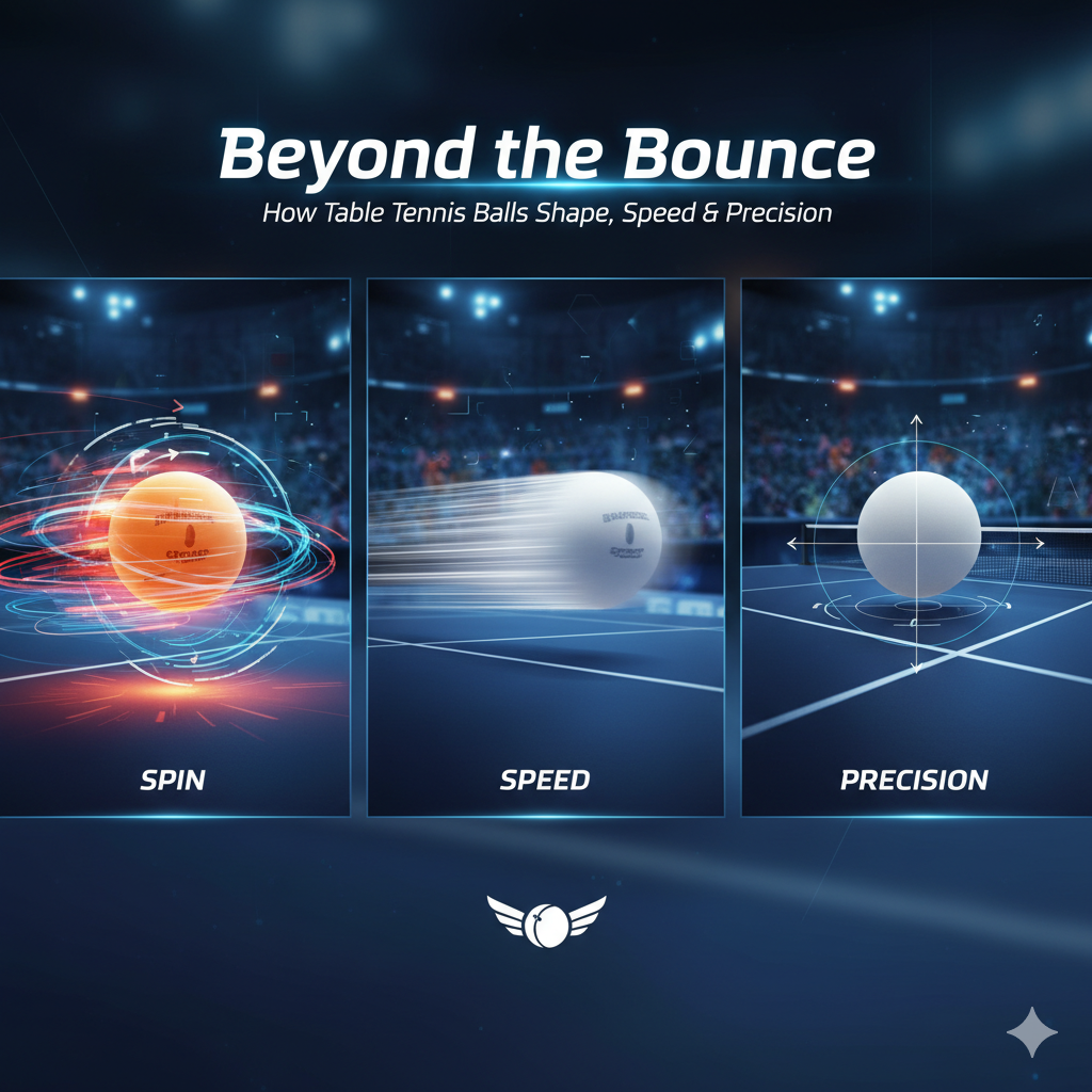 Beyond the Bounce: How Table Tennis Balls Shape Spin, Speed & Precision